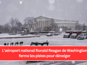 L'aéroport national Ronald Reagan de Washington ferme les pistes pour déneiger