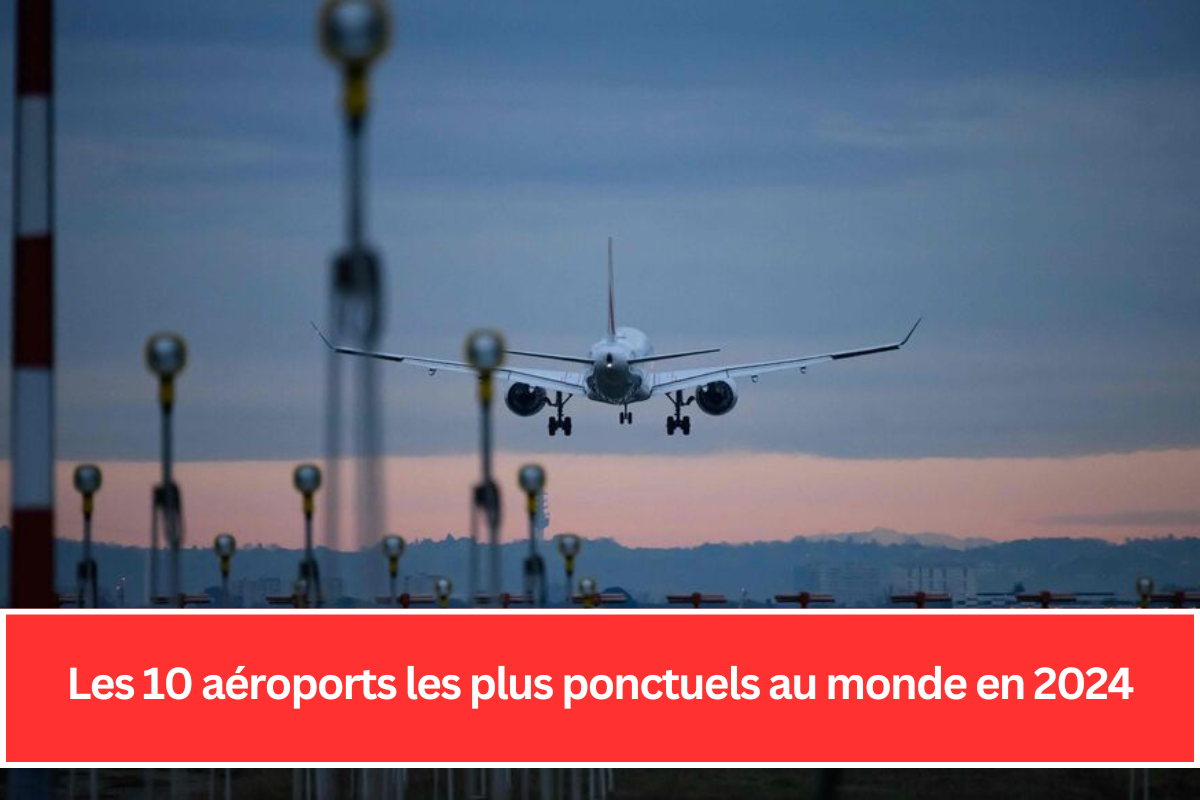 Les 10 aéroports les plus ponctuels au monde en 2024