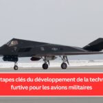 Les 5 étapes clés du développement de la technologie furtive pour les avions militaires