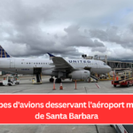 Les 8 types d'avions desservant l'aéroport municipal de Santa Barbara