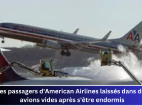 Les passagers d'American Airlines laissés dans des avions vides après s'être endormis