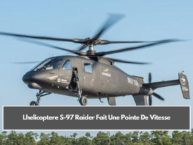 Lhelicoptere S-97 Raider Fait Une Pointe De Vitesse