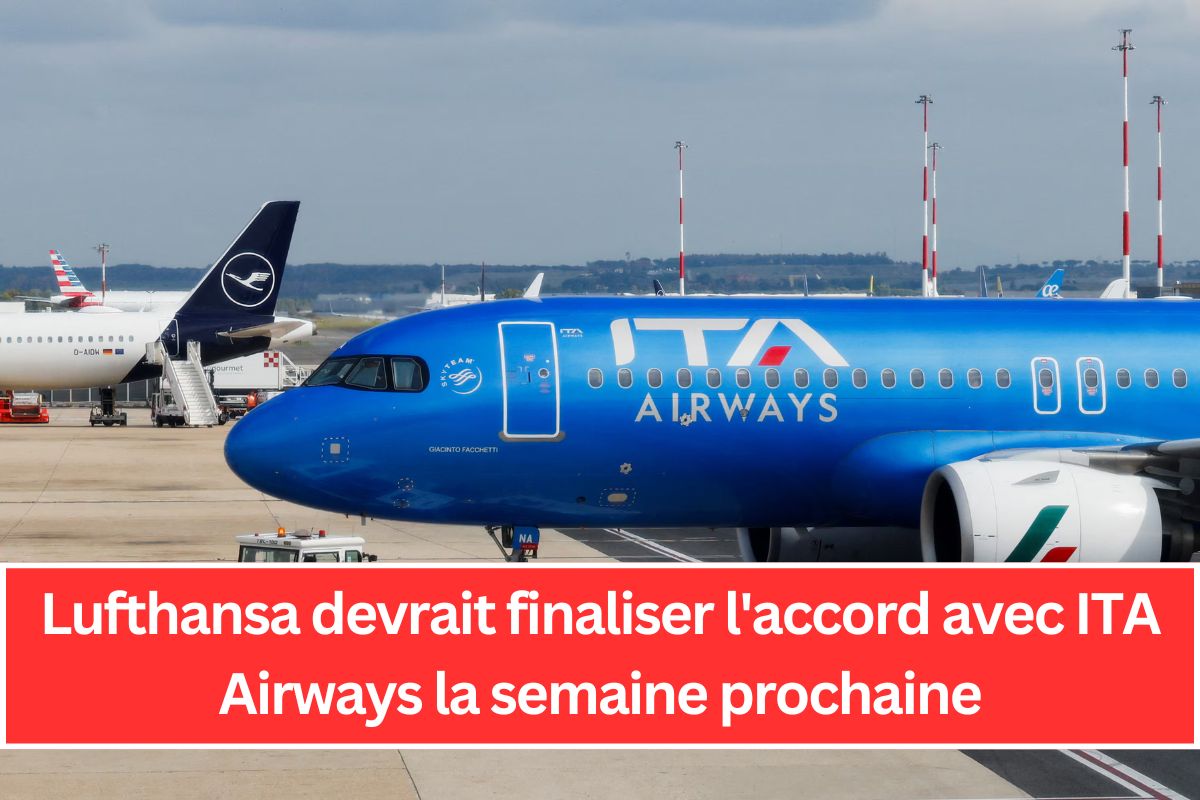 Lufthansa devrait finaliser l'accord avec ITA Airways la semaine prochaine