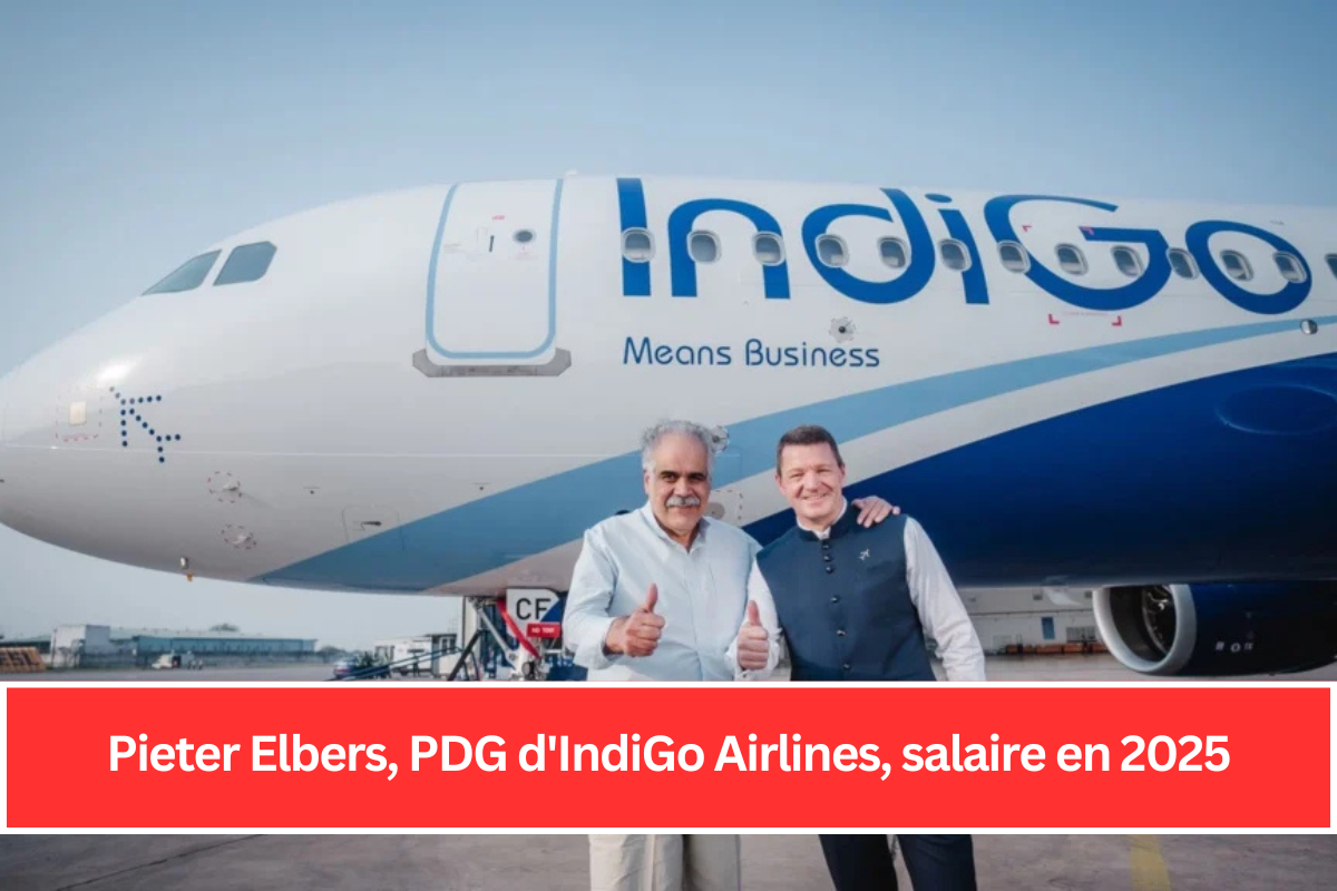 Pieter Elbers, PDG d'IndiGo Airlines, salaire en 2025