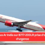 Pilote sus Ar India sur B777-200LR prise d'oxygène d'urgence