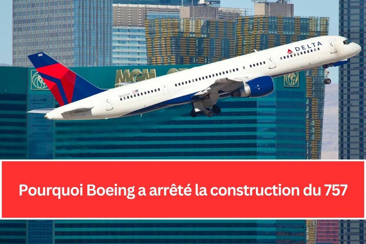 Pourquoi Boeing a arrêté la construction du 757