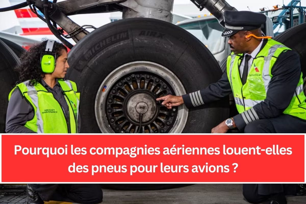 Pourquoi les compagnies aériennes louent-elles des pneus pour leurs avions ?