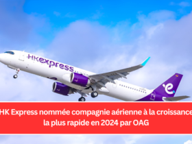 HK Express nommée compagnie aérienne à la croissance la plus rapide en 2024 par OAG