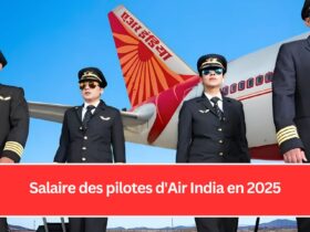 Salaire des pilotes d'Air India en 2025