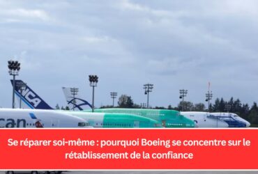 Se réparer soi-même : pourquoi Boeing se concentre sur le rétablissement de la confiance