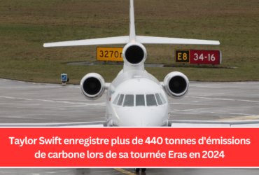 Taylor Swift enregistre plus de 440 tonnes d'émissions de carbone lors de sa tournée Eras en 2024