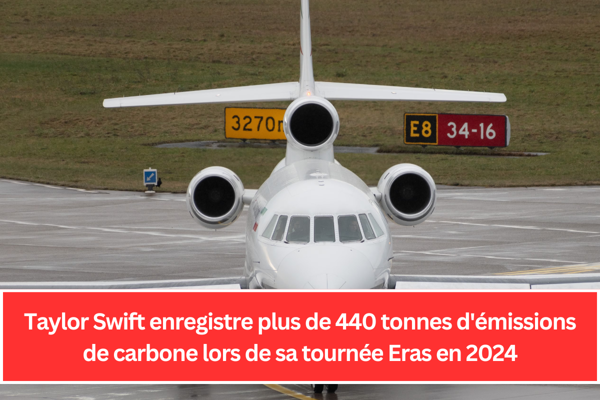 Taylor Swift enregistre plus de 440 tonnes d'émissions de carbone lors de sa tournée Eras en 2024