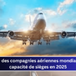 Top 10 des compagnies aériennes mondiales par capacité de sièges en 2025