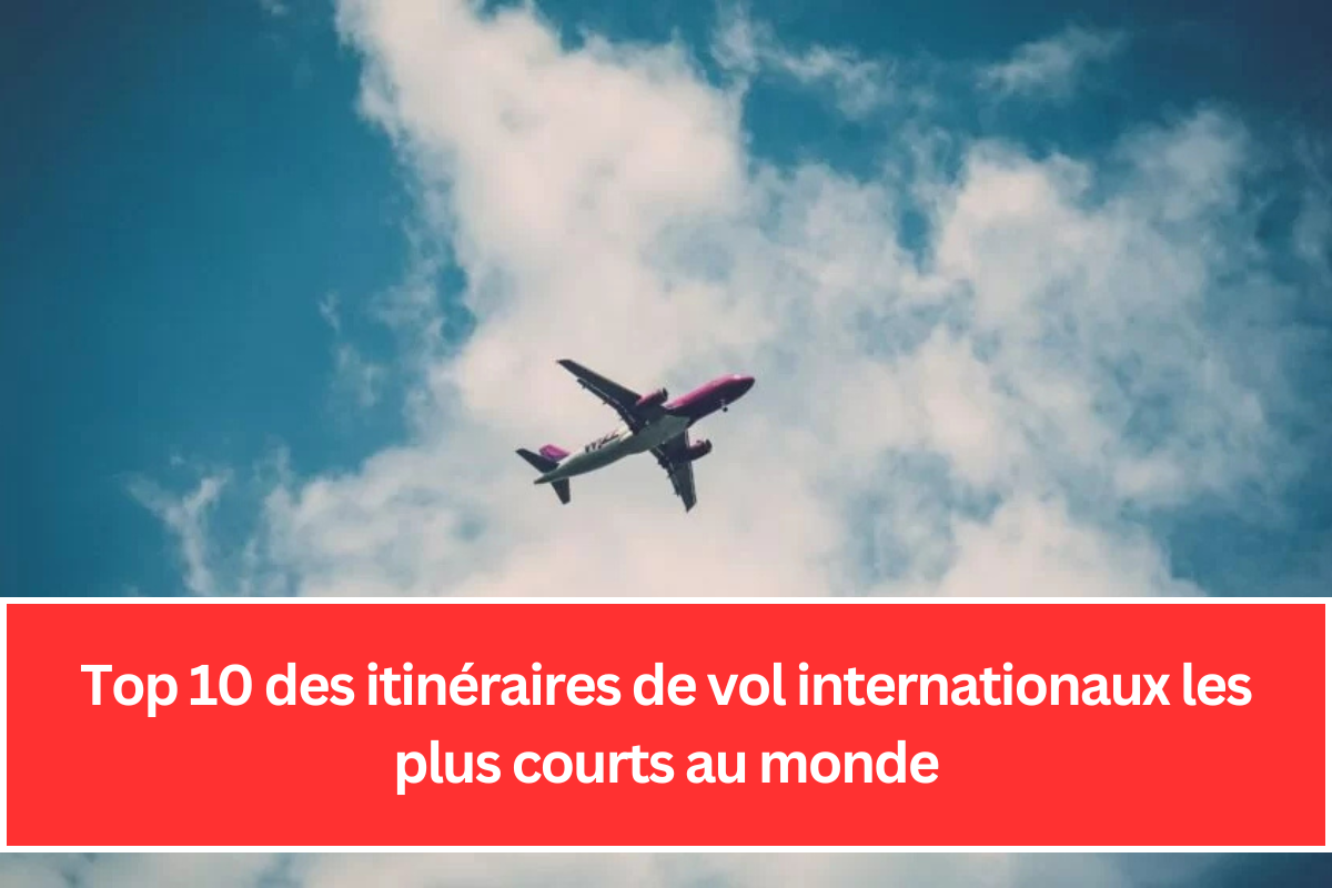 Top 10 des itinéraires de vol internationaux les plus courts au monde