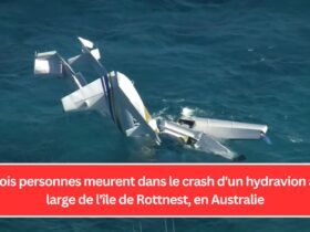 Trois personnes meurent dans le crash d'un hydravion au large de l'île de Rottnest, en Australie