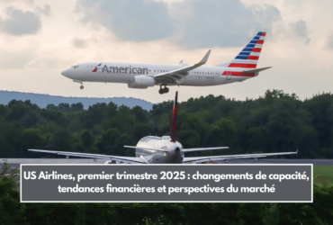 US Airlines, premier trimestre 2025 : changements de capacité, tendances financières et perspectives du marché