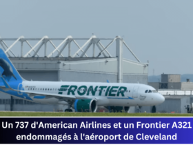 Un 737 d'American Airlines et un Frontier A321 endommagés à l'aéroport de Cleveland