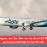 Un an plus tard : les réformes de sécurité d’Alaska Airlines après l’incident du vol 1282