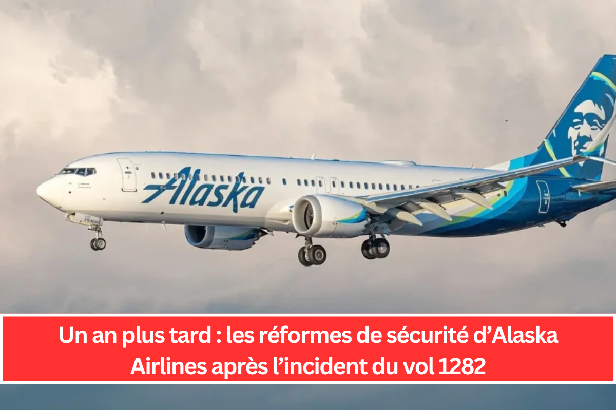 Un an plus tard : les réformes de sécurité d’Alaska Airlines après l’incident du vol 1282