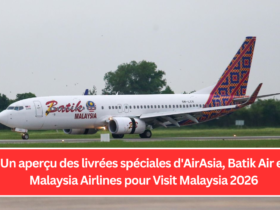 Un aperçu des livrées spéciales d'AirAsia, Batik Air et Malaysia Airlines pour Visit Malaysia 2026