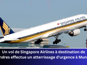 Un vol de Singapore Airlines à destination de Londres effectue un atterrissage d'urgence à Munich