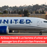 United Airlines interdit à un homme d'uriner sur un co-passager lors d'un vol à San Francisco