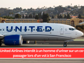 United Airlines interdit à un homme d'uriner sur un co-passager lors d'un vol à San Francisco