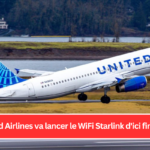 United Airlines va lancer le WiFi Starlink d'ici fin 2025