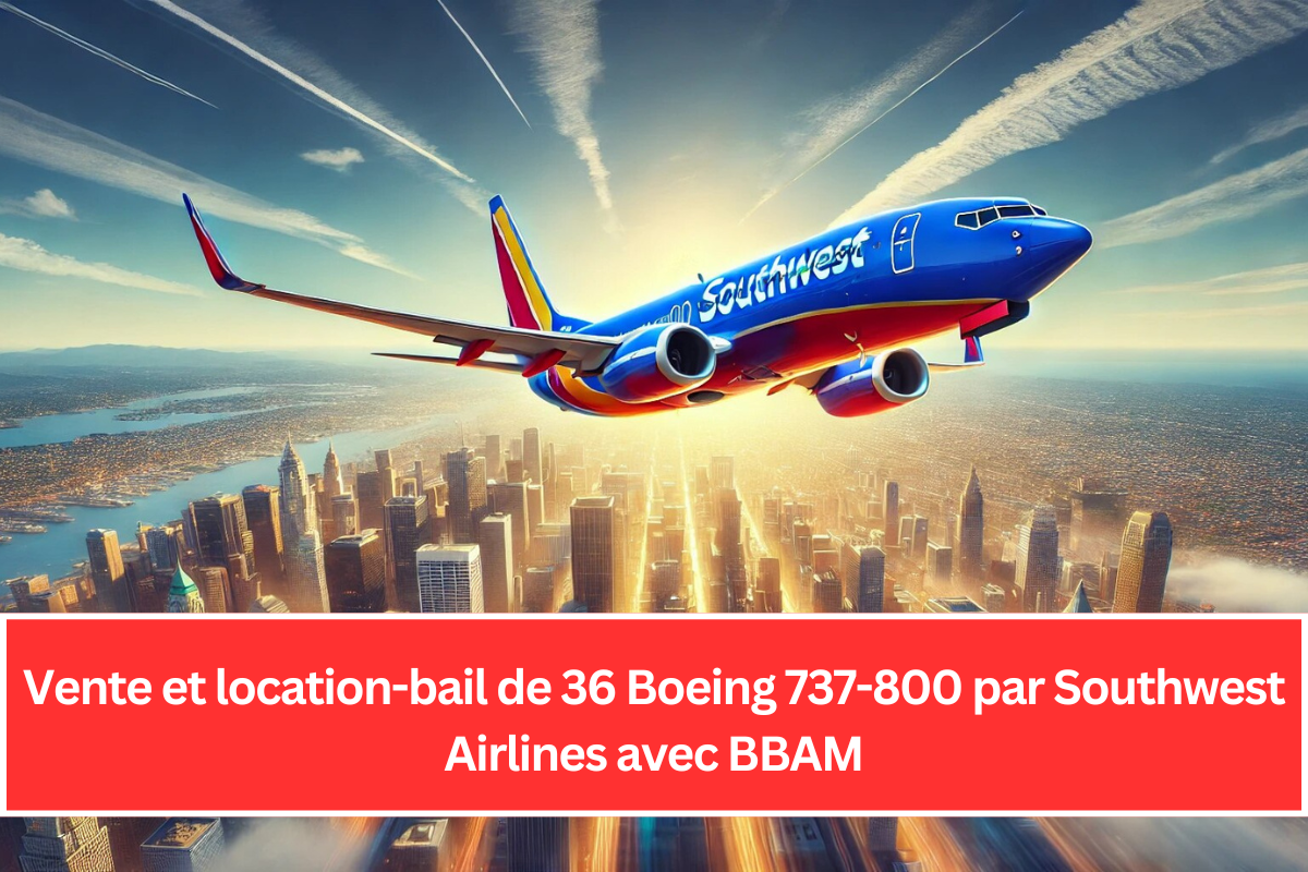 Vente et location-bail de 36 Boeing 737-800 par Southwest Airlines avec BBAM