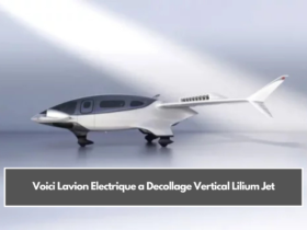 Voici Lavion Electrique a Decollage Vertical Lilium Jet