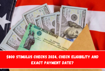 $800 Stimulus Checks 2024, Check Eligibility and Exact Payment Date