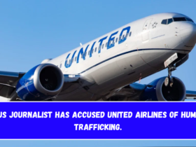 A US journalist has accused United Airlines of human trafficking.