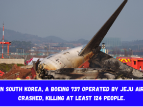 In South Korea, a Boeing 737 operated by Jeju Air crashed, killing at least 124 people.