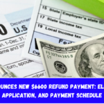 IRS Announces New $6600 Refund Payment: Eligibility, Application, and Payment Schedule