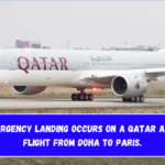 An emergency landing occurs on a Qatar Airways flight from Doha to Paris.