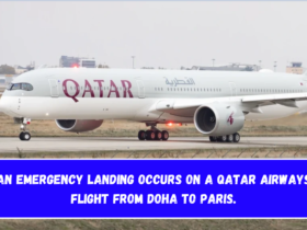 An emergency landing occurs on a Qatar Airways flight from Doha to Paris.