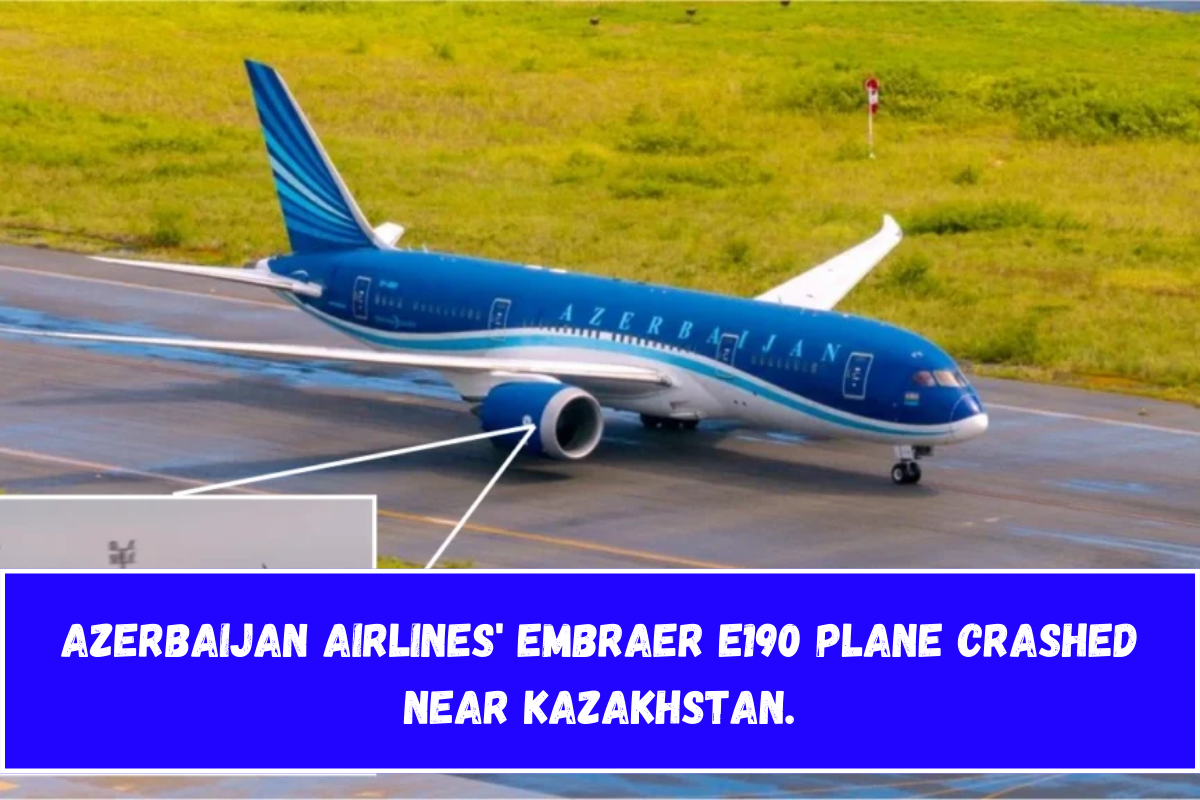 Azerbaijan Airlines' Embraer E190 plane crashed near Kazakhstan.