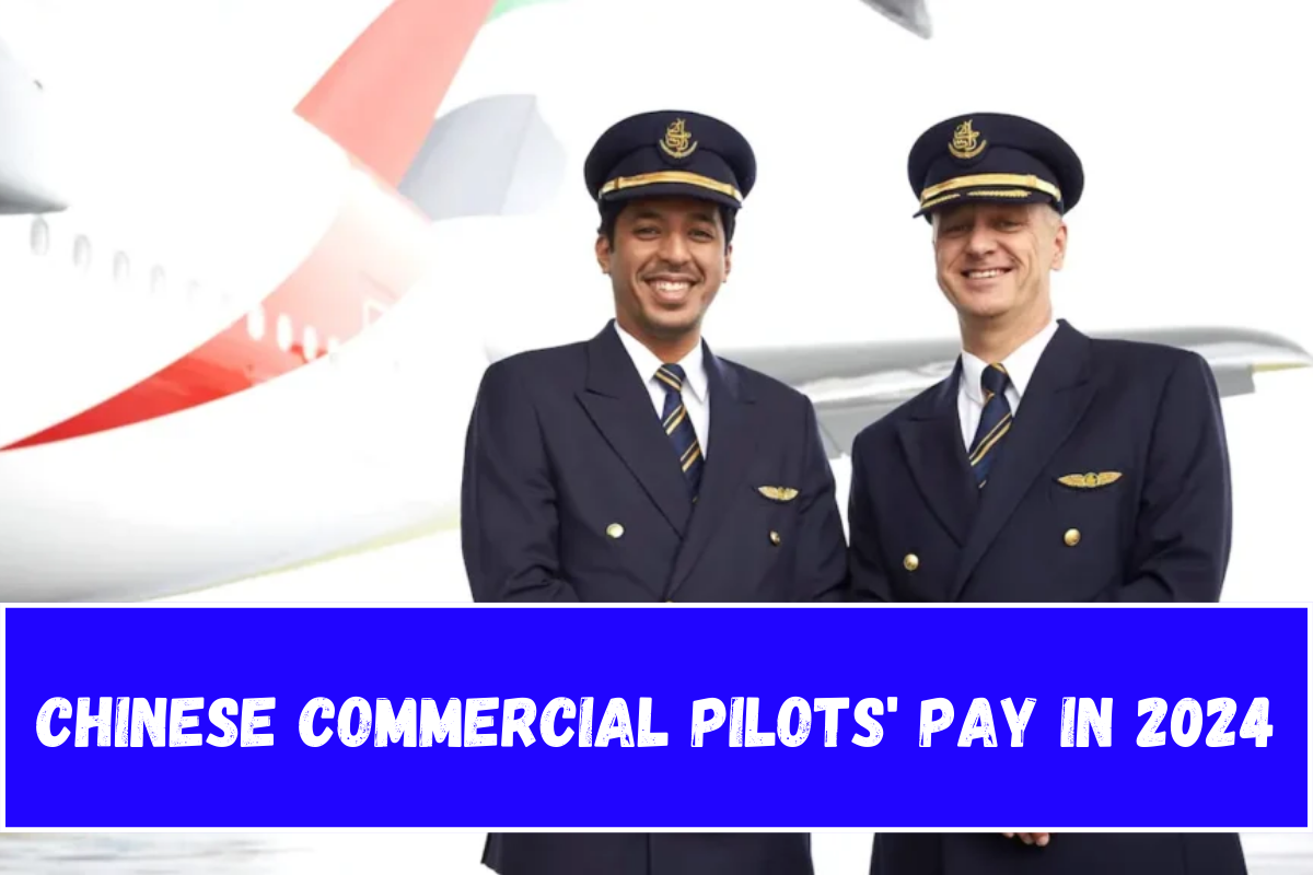 Chinese Commercial Pilots' Pay in 2024