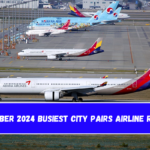 December 2024 Busiest City Pairs Airline Routes