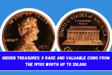 Hidden Treasures 5 Rare and Valuable Coins from the 1970s Worth Up to $10,000