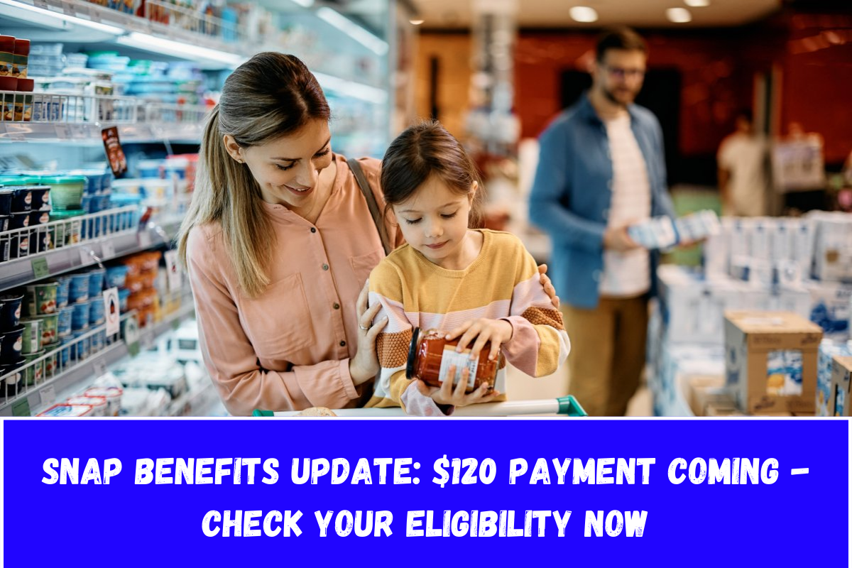 SNAP Benefits Update $120 Payment Coming - Check Your Eligibility Now