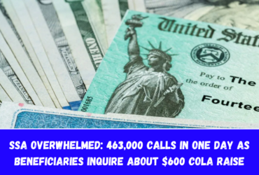 SSA Overwhelmed 463,000 Calls in One Day as Beneficiaries Inquire About $600 COLA Raise