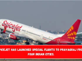 SpiceJet has launched special flights to Prayagraj from four Indian cities.