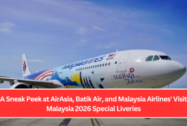 A Sneak Peek at AirAsia, Batik Air, and Malaysia Airlines' Visit Malaysia 2026 Special Liveries