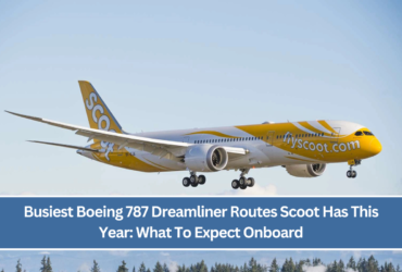 Busiest Boeing 787 Dreamliner Routes Scoot Has This Year: What To Expect Onboard