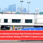 Following a maintenance issue that forced a diversion to Oakland, Southwest Airlines' Boeing 737 MAX 8 is back in service.