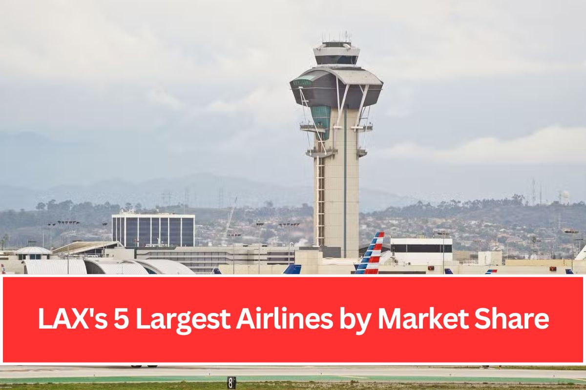 LAX's 5 Largest Airlines by Market Share