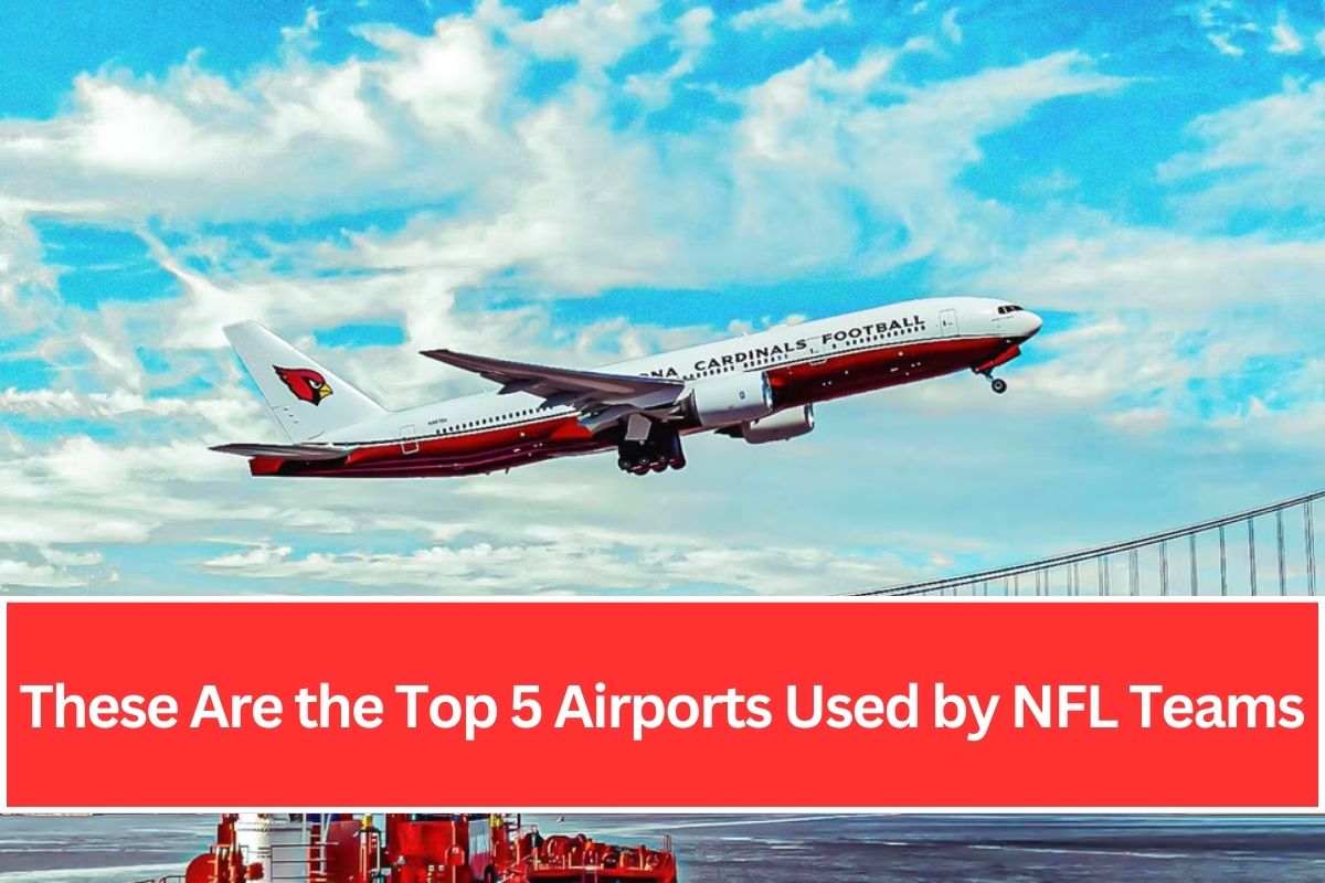 These Are the Top 5 Airports Used by NFL Teams