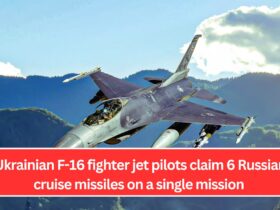 Ukrainian F-16 fighter jet pilots claim 6 Russian cruise missiles on a single mission