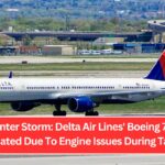 Winter Storm: Delta Air Lines' Boeing 757 Evacuated Due To Engine Issues During Takeoff